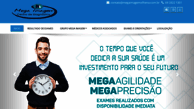 What Megaimagemvilhena.com.br website looked like in 2020 (4 years ago)