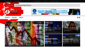 What Madridbusiness.es website looked like in 2020 (4 years ago)