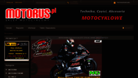 What Motorus.pl website looked like in 2020 (4 years ago)