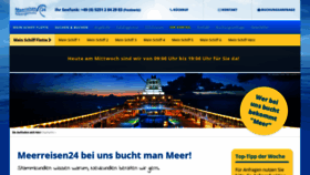 What Meerreisen24.de website looked like in 2020 (4 years ago)