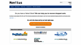 What Monitus.net website looked like in 2020 (4 years ago)
