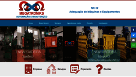 What Megatroniks.com.br website looked like in 2020 (4 years ago)