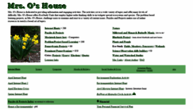 What Mrsoshouse.com website looked like in 2020 (4 years ago)