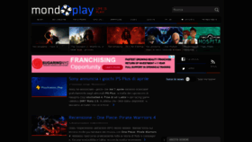 What Mondoplay.it website looked like in 2020 (4 years ago)