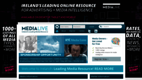What Medialive2.com website looked like in 2020 (4 years ago)