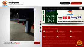 What Masengineers.in website looked like in 2020 (5 years ago)
