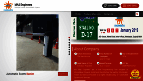 What Masengineers.in website looked like in 2020 (4 years ago)