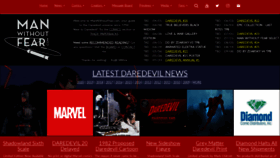 What Manwithoutfear.com website looked like in 2020 (5 years ago)
