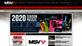 What Msv.com website looked like in 2020 (4 years ago)