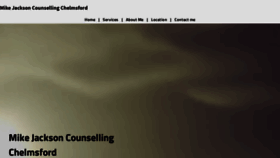 What Mikejacksoncounselling.co.uk website looked like in 2020 (4 years ago)