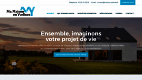 What Ma-maison-en-yvelines.fr website looked like in 2020 (4 years ago)
