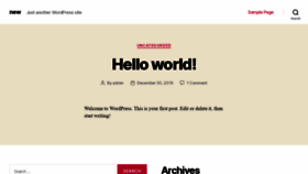 What Myshoplah.com website looked like in 2020 (4 years ago)