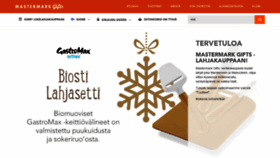 What Mastermarkgifts.fi website looked like in 2020 (4 years ago)