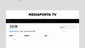 What Mediapunta.net website looked like in 2020 (4 years ago)