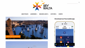 What Mymalta.guide website looked like in 2020 (4 years ago)