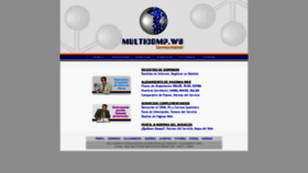 What Multicomp.ws website looked like in 2020 (4 years ago)
