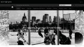 What Mplshshockey.com website looked like in 2020 (4 years ago)
