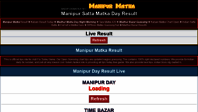 What Manipurmatka.net website looked like in 2020 (4 years ago)