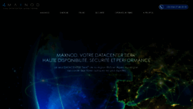 What Maxnod.com website looked like in 2020 (5 years ago)