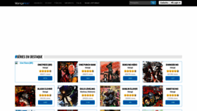 What Mangahosted.com website looked like in 2020 (4 years ago)