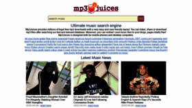 What Mp3-juices.ws website looked like in 2020 (4 years ago)