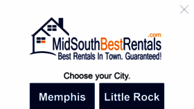 What Midsouthbestrentals.com website looked like in 2020 (4 years ago)