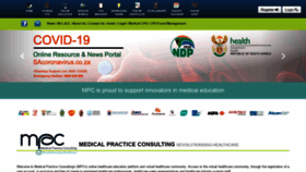 What Mpconsulting.co.za website looked like in 2020 (4 years ago)
