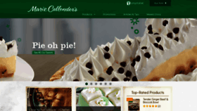 What Mariecallendersmeals.com website looked like in 2020 (5 years ago)