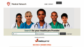 What Medicalnetwork.co.za website looked like in 2020 (4 years ago)