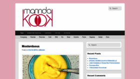 What Marindakook.co.za website looked like in 2020 (6 years ago)