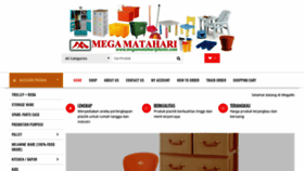 What Megamatahariplastic.com website looked like in 2020 (4 years ago)