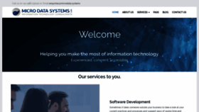 What Microdata.systems website looked like in 2020 (4 years ago)