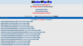 What Moviezwap.org website looked like in 2020 (4 years ago)