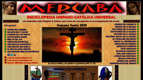 What Mercaba.org website looked like in 2020 (4 years ago)
