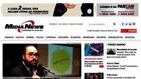 What Midianews.com.br website looked like in 2020 (4 years ago)