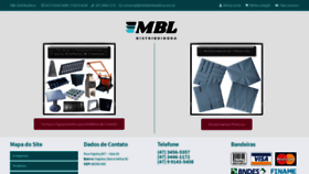 What Mbldistribuidora.com.br website looked like in 2020 (4 years ago)