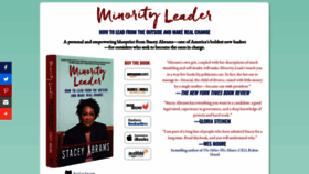 What Minorityleaderbook.com website looked like in 2020 (4 years ago)