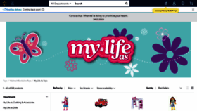 What Mylifeasdolls.com website looked like in 2020 (4 years ago)