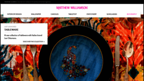 What Matthewwilliamson.com website looked like in 2020 (4 years ago)