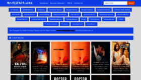 What Moviespapa.mobi website looked like in 2020 (4 years ago)