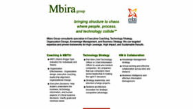 What Mbiragroup.com website looked like in 2020 (4 years ago)