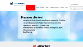 What Meucolirio.com.br website looked like in 2020 (4 years ago)