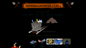 What Mineralminers.com website looked like in 2020 (4 years ago)