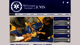 What Mcgregorinstitute.net website looked like in 2020 (4 years ago)