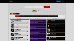 What Mp3clan.pro website looked like in 2020 (4 years ago)