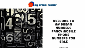 What Mydreamnumber.in website looked like in 2020 (4 years ago)