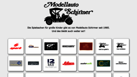 What Modellauto-schirmer.de website looked like in 2020 (4 years ago)
