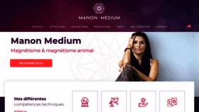 What Manon-medium.com website looked like in 2020 (4 years ago)