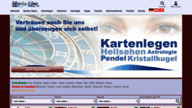 What Marialine.de website looked like in 2020 (4 years ago)