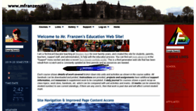 What Mfranzen.ca website looked like in 2020 (4 years ago)